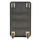 Global Industrial Gold Stainless Steel Bellman Cart Curved Uprights 6 Rubber Casters, 41-1/4L x 24W x 73H 985118GD - alternate 6